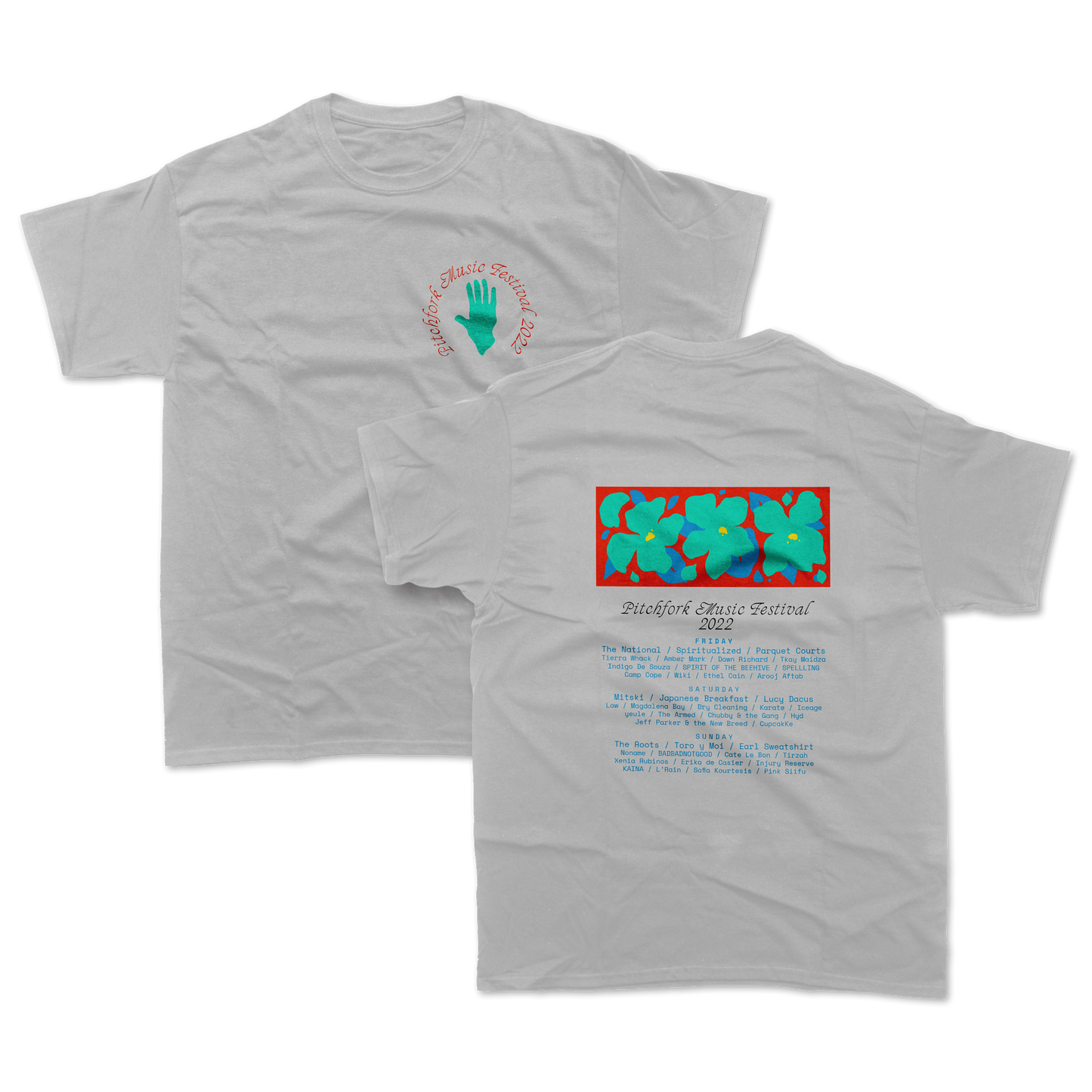 2022 Pitchfork Lineup T-shirt